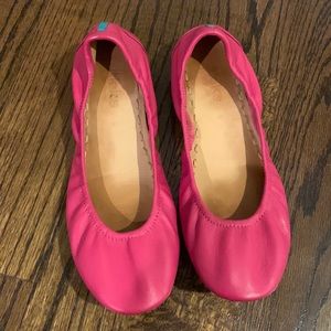 Pink Fuschia Tieks Flats